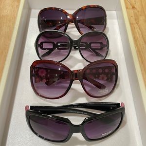 3. Fashion Sunglasses 4 pc Set